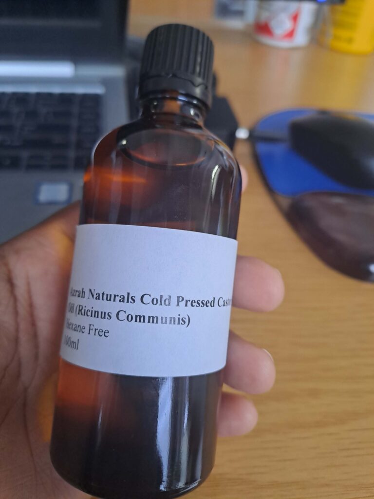Azrah Naturals Cold Pressed Castor Oil